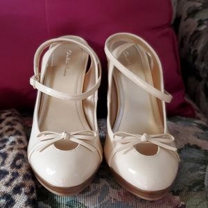 Cream 3.5 in heels